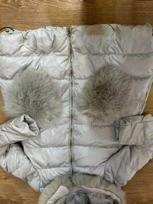 Зимно яке естествен пух