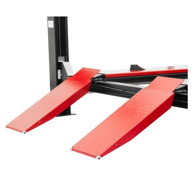 4-колонен подемник за кола 380v 4t с вграден канал + безплатно масло