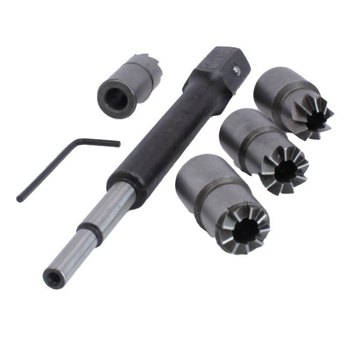 Trusa freze pentru curatat, rectificat scaun locas injectoare 15-19mm