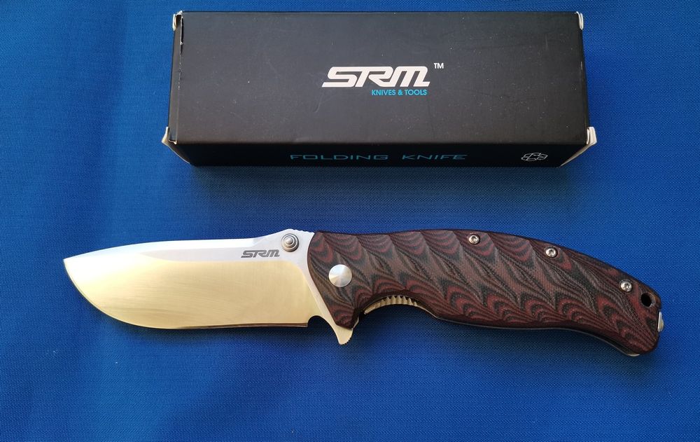 НОВА ЦЕНА Сгъваем нож Sanrenmu 1005