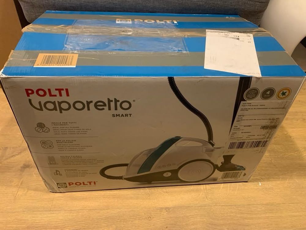 ПОСЛЕДНА БРОЙКА!!Парочистачка Polti Vaporetto Smart 100T 1500W 4bar 2L