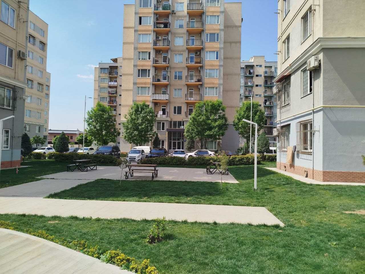 Продается квартира Октепа Сохил буйи, 3/9/9. Новостройка.