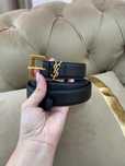Curea YSL negru-auriu