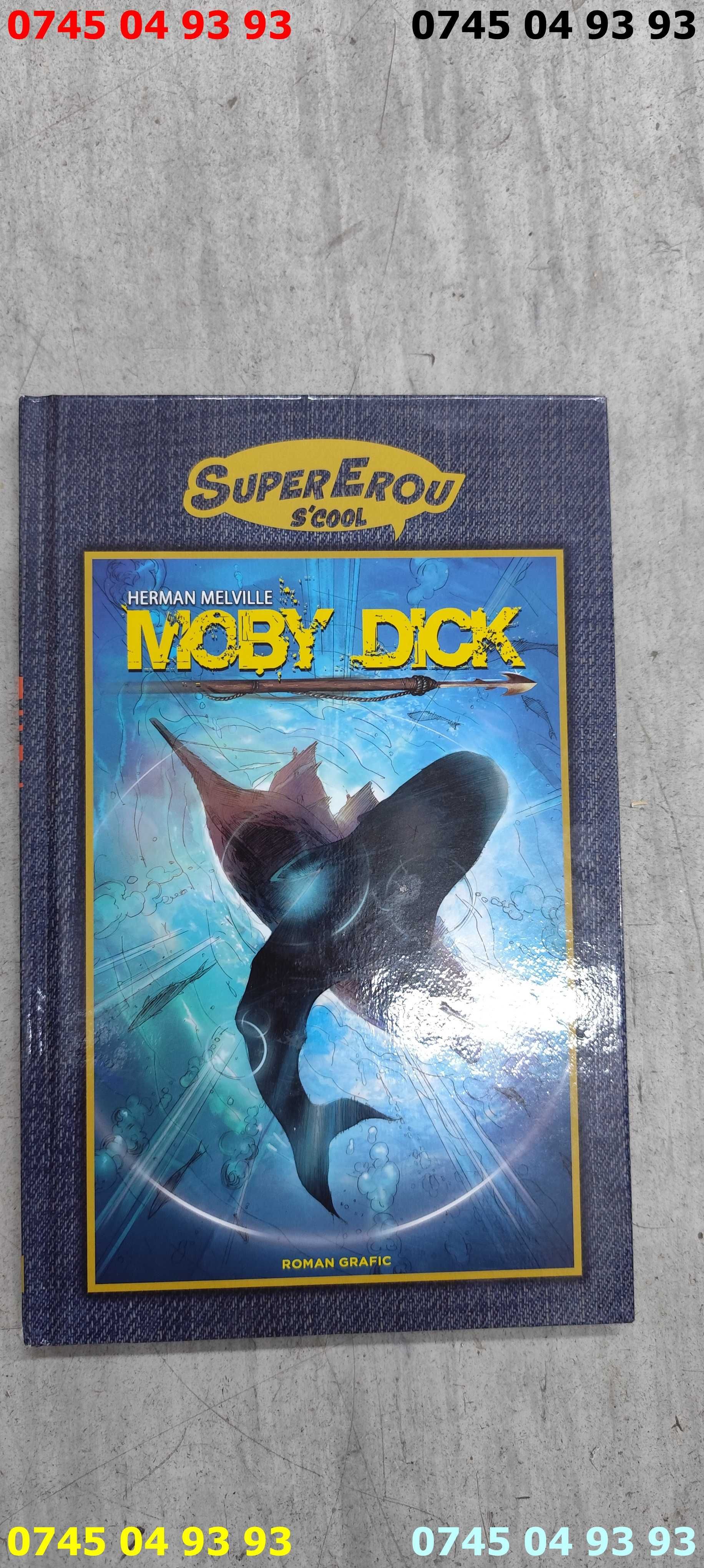 carte carti super erou Moby Dick roman grafic