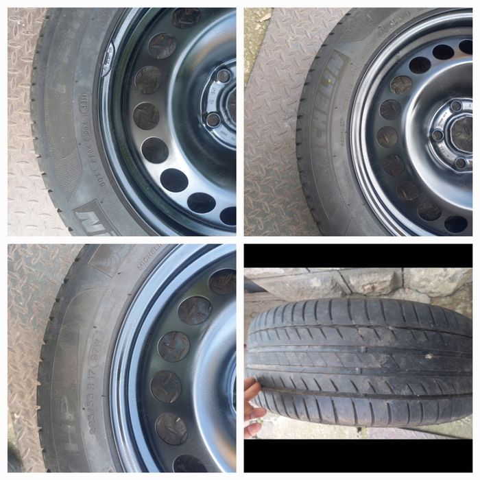 Roata R17  5x120 BMW INSIGNIA cauciucuri 225 50 17, BMW
