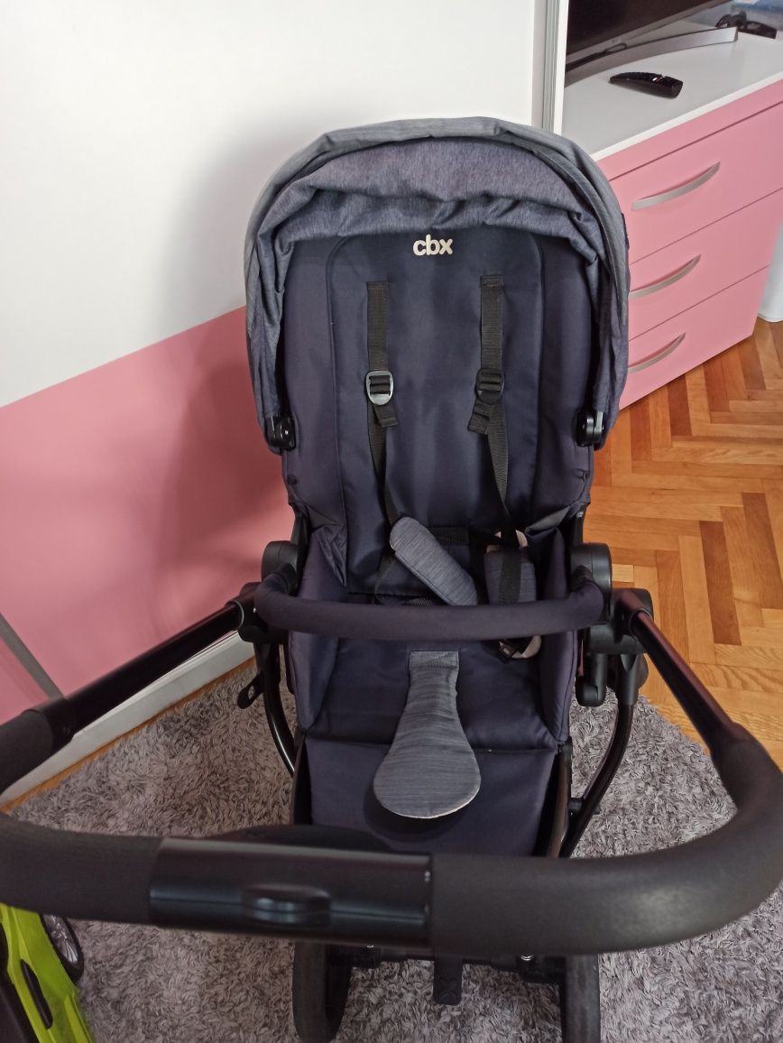 Бебешка количка Cybex CBX Kody Pure Jeansy Blue 2в1