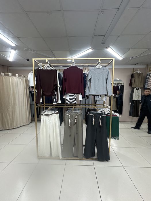 Стойка для одежды стилаж лофт