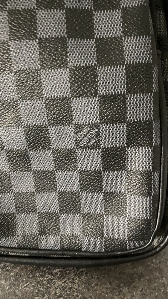Louis Vuitton Damier Infini Leather Messenger Bag