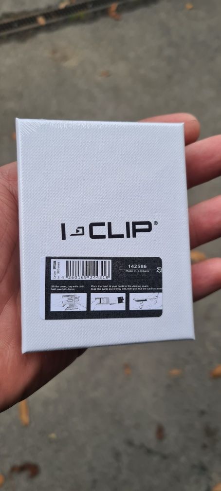 I-Clip Original Carbon портфейл