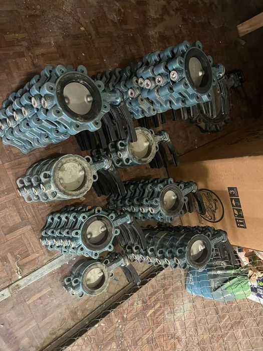 Фланцевые затворы Ebro Armaturen, газовые горелки F.B.R (Италия)