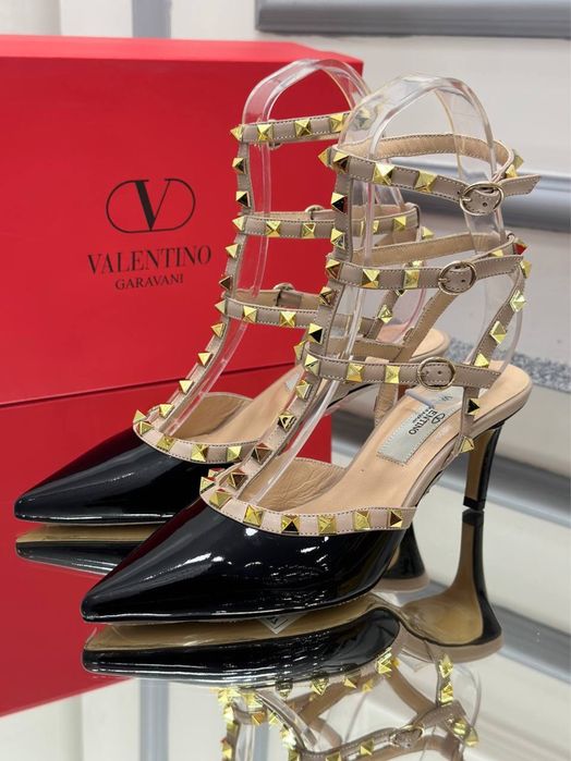 Sandale-Pantofi VALENTINO-piele naturală 100%POZE REALE