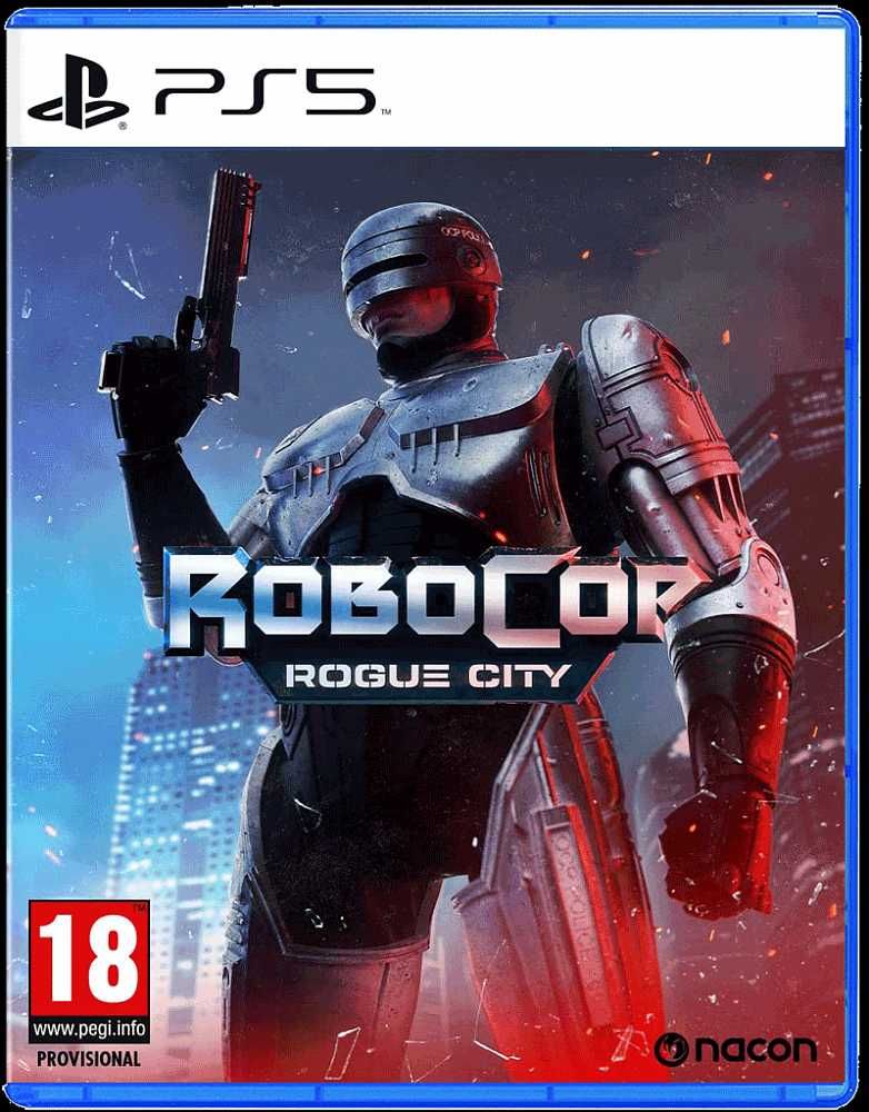 Новый диск RoboCop: Rogue City [PS5] маг. GAMEtop + обмен игр