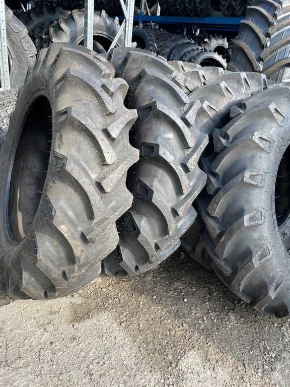 Cauciucuri noi 12.4-28 cu 8 pliuri marca BKT pentru tractor spate