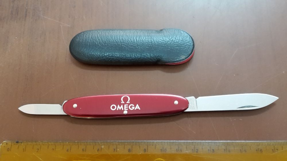 OMEGA-VICTORINOX-Джобно ножче-Колекционерско