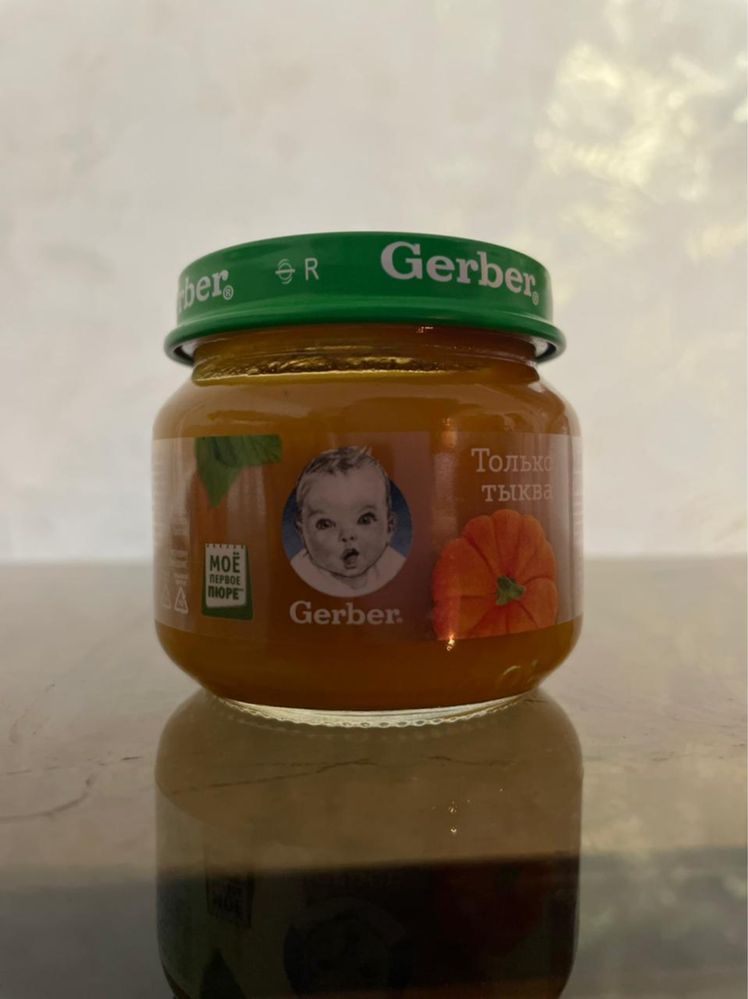 Gerber(консервированное овощное пюре)