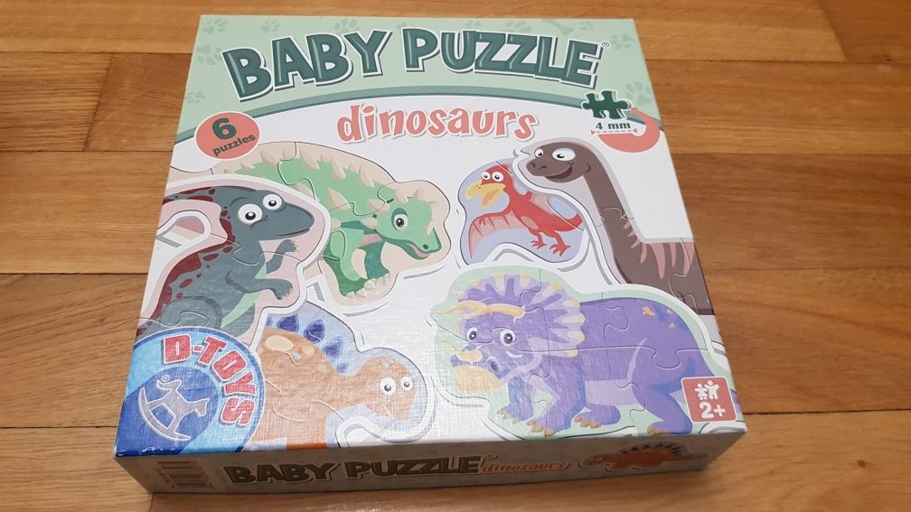 Puzzle D-Toys, Baby Puzzle Dinosaurs