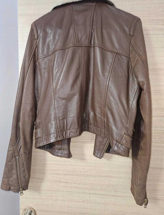 Jacheta vintage de piele Asos