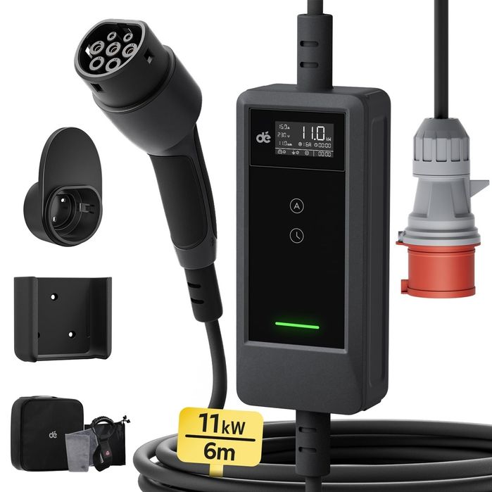 Statie de încărcare auto trifazata Wallbox 11kW 7,8m  6-16A