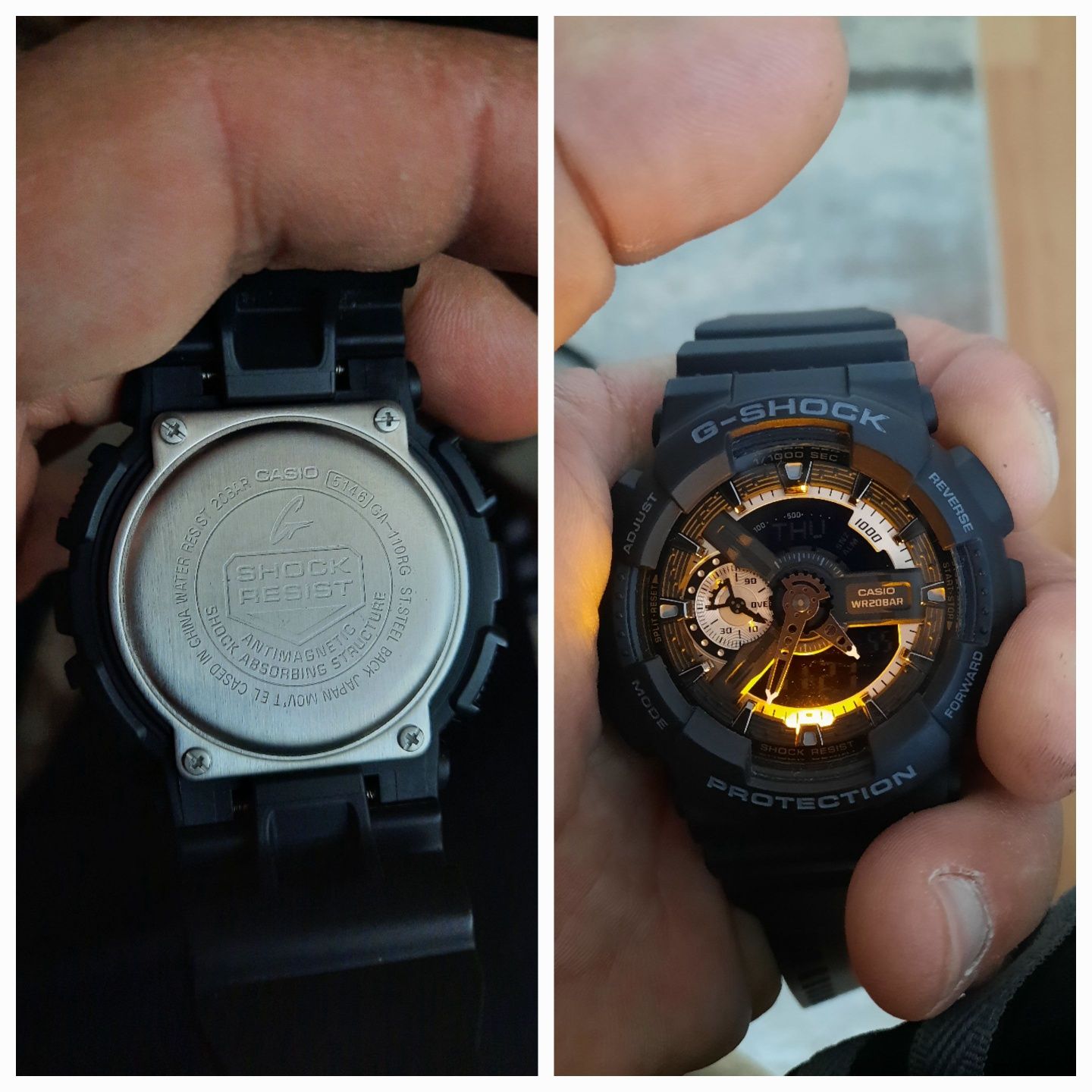 Casio G Shock ga110rg
