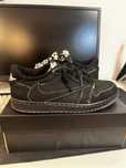 Jordan 1 low x travis scott black phantom