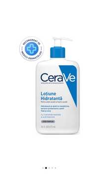 Lotiune hidratanta pentru fata si corp CeraVe cu ceramide si acid hial