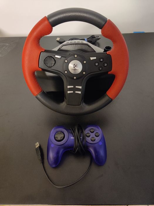 Volan PC Logitech formula force ex si un controller