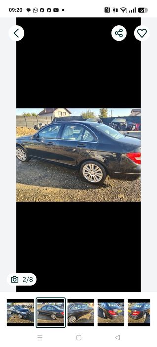 Piese jug modul abs grila parbriz geam fuzeta arcuri  Mercedes w204