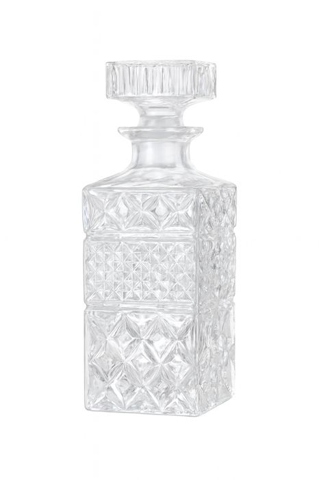 Хрустальный графин с алмазной огранкой