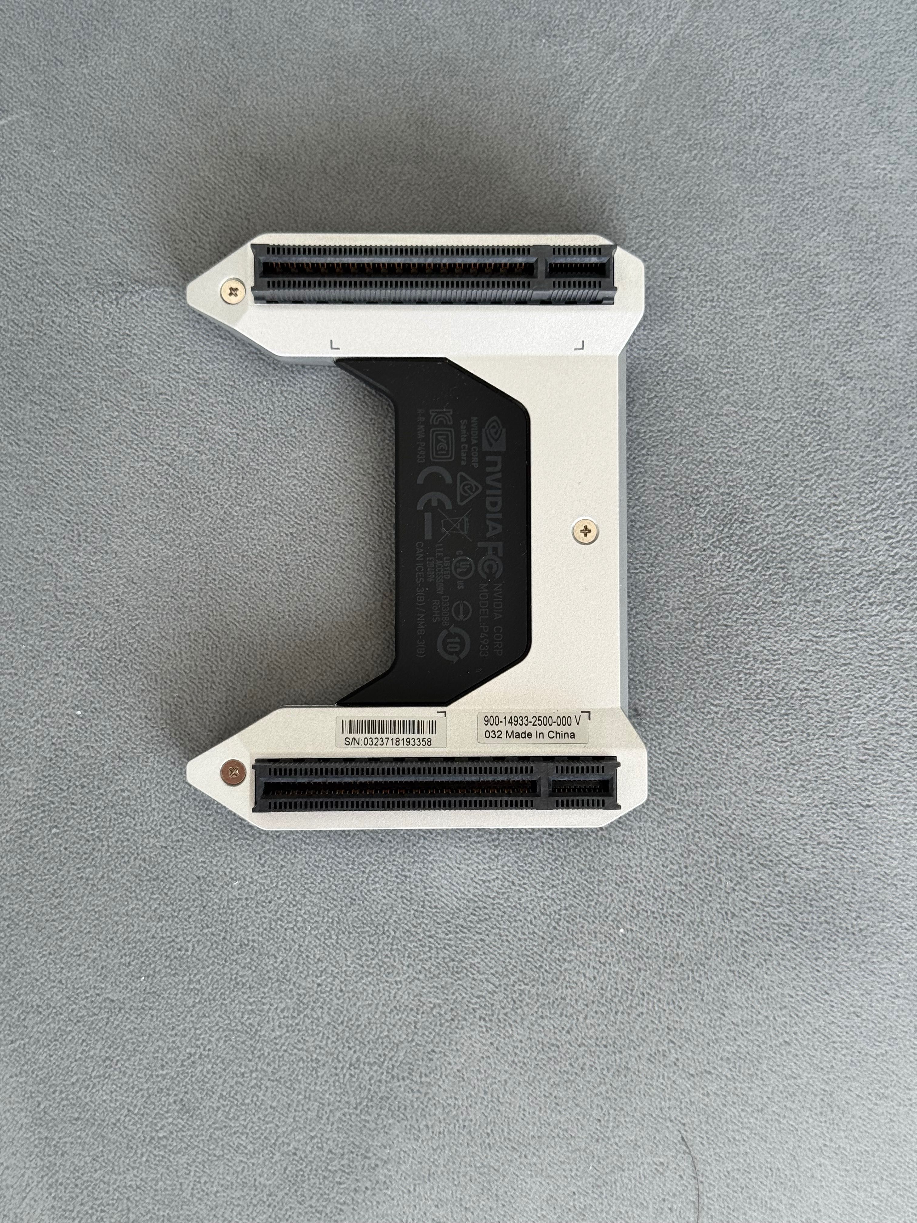Nvidia RTX NVlink bridge 4 slot за RTX2080/2080ti и quadro 5000