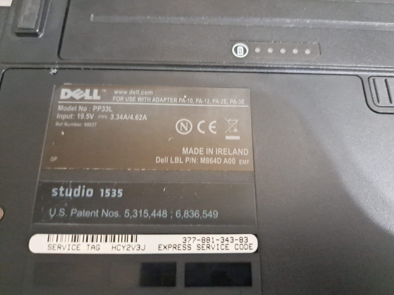Dell STUDIO 1535 cu hdmi