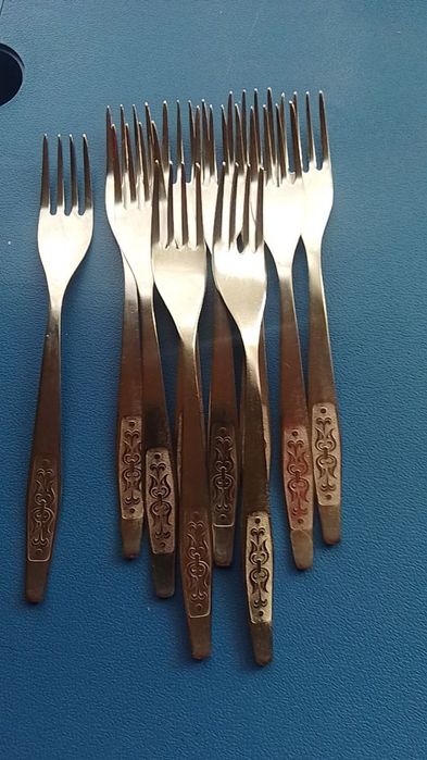 Вилки сталовые из нерж. стали сделано в ССР