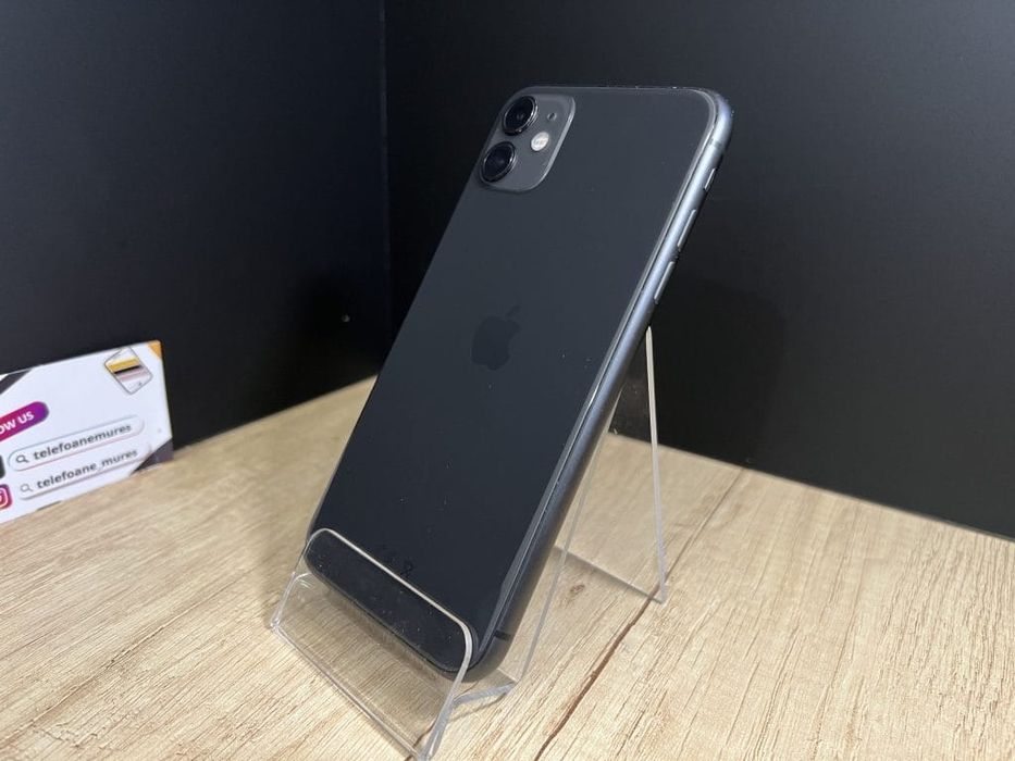 iPhone 11 64Gb Black 3 ani garanție, Telefoane Mureș
