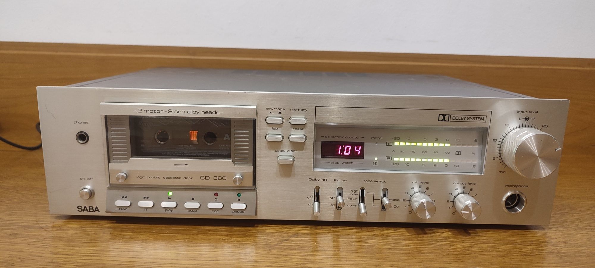 Deck vintage Saba CD 360