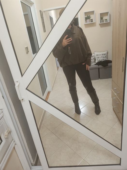 Велурено яке по модел на zara