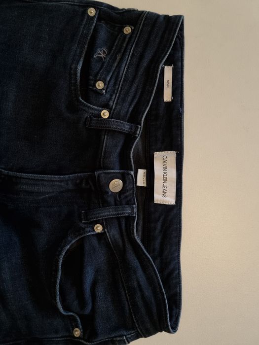 Blugi skinny Calvin Klein Jeans