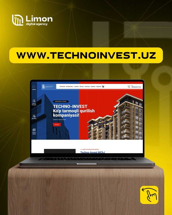 Professional Sayt yaratish — bepul texnik qo‘llab-quvvatlash