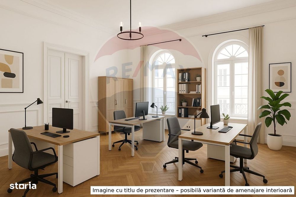 Spatiu de birouri de 253mp de inchiriat in zona Central