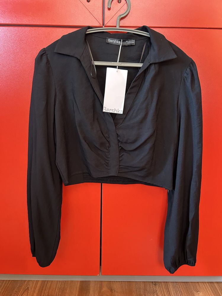 Дамска къса риза Bershka