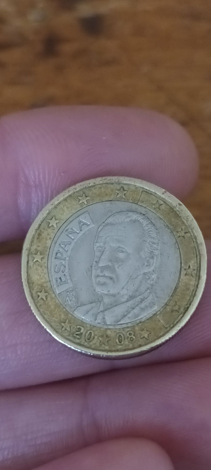 Монети 1 евро Испания