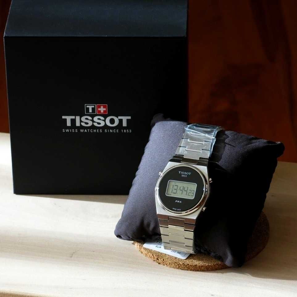 Tissot PRX digital argintiu (silver) ceas barbati 40mm