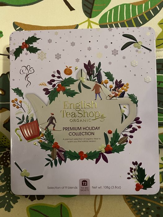 Метална кутия за чай и др.