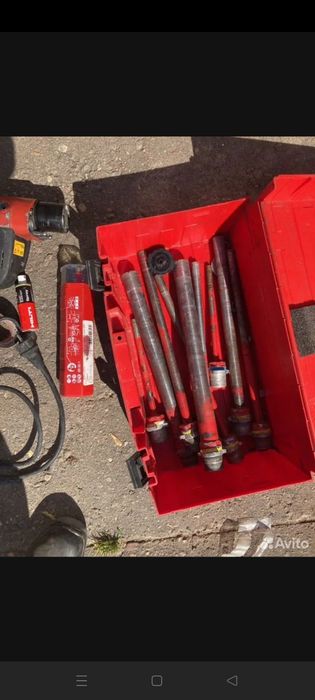 Хилти. Алмазное буровой.