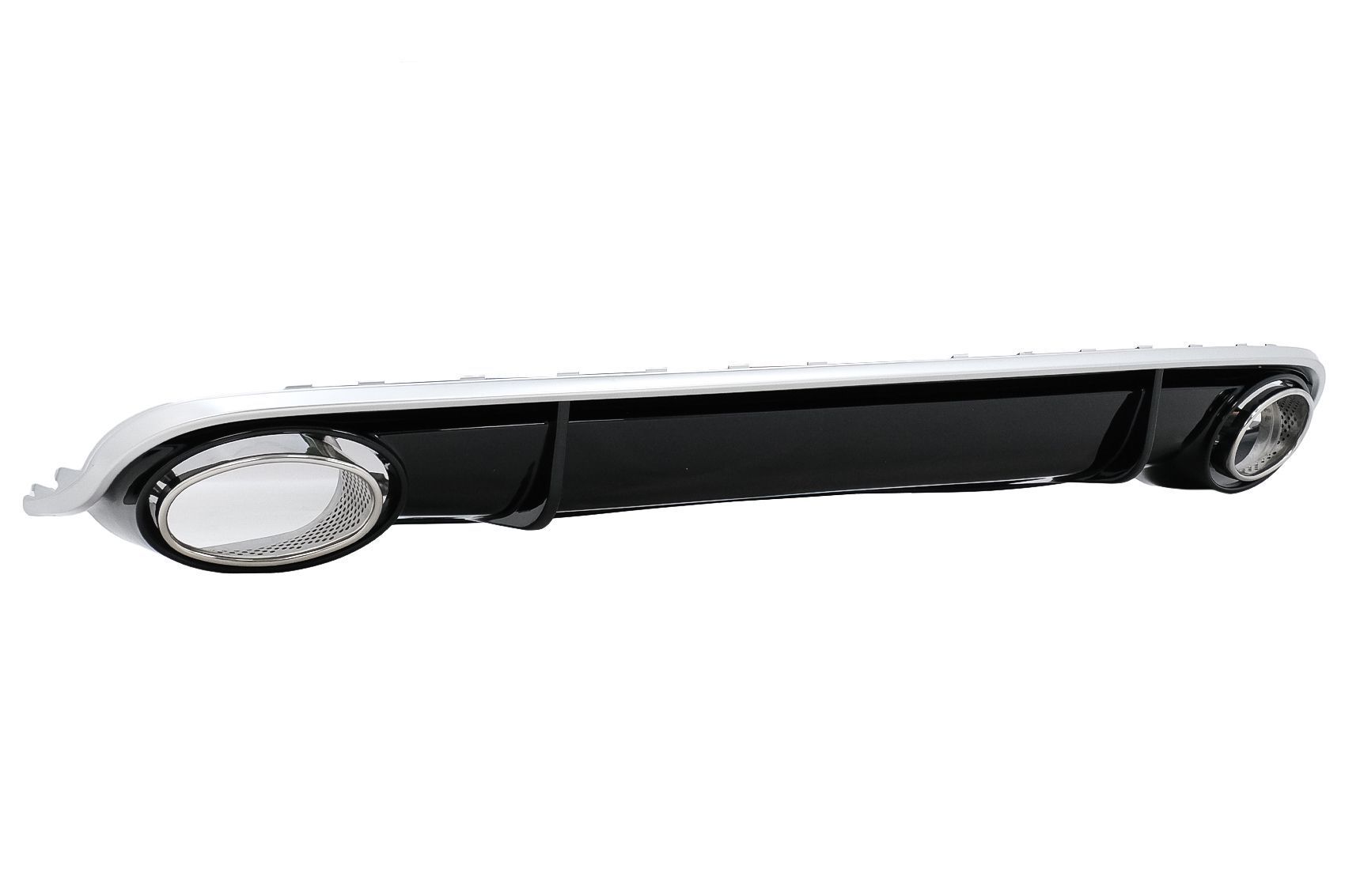 Difuzor Bara Spate si Ornamente Evacuare compatibil cu Audi A4 B8 Pre