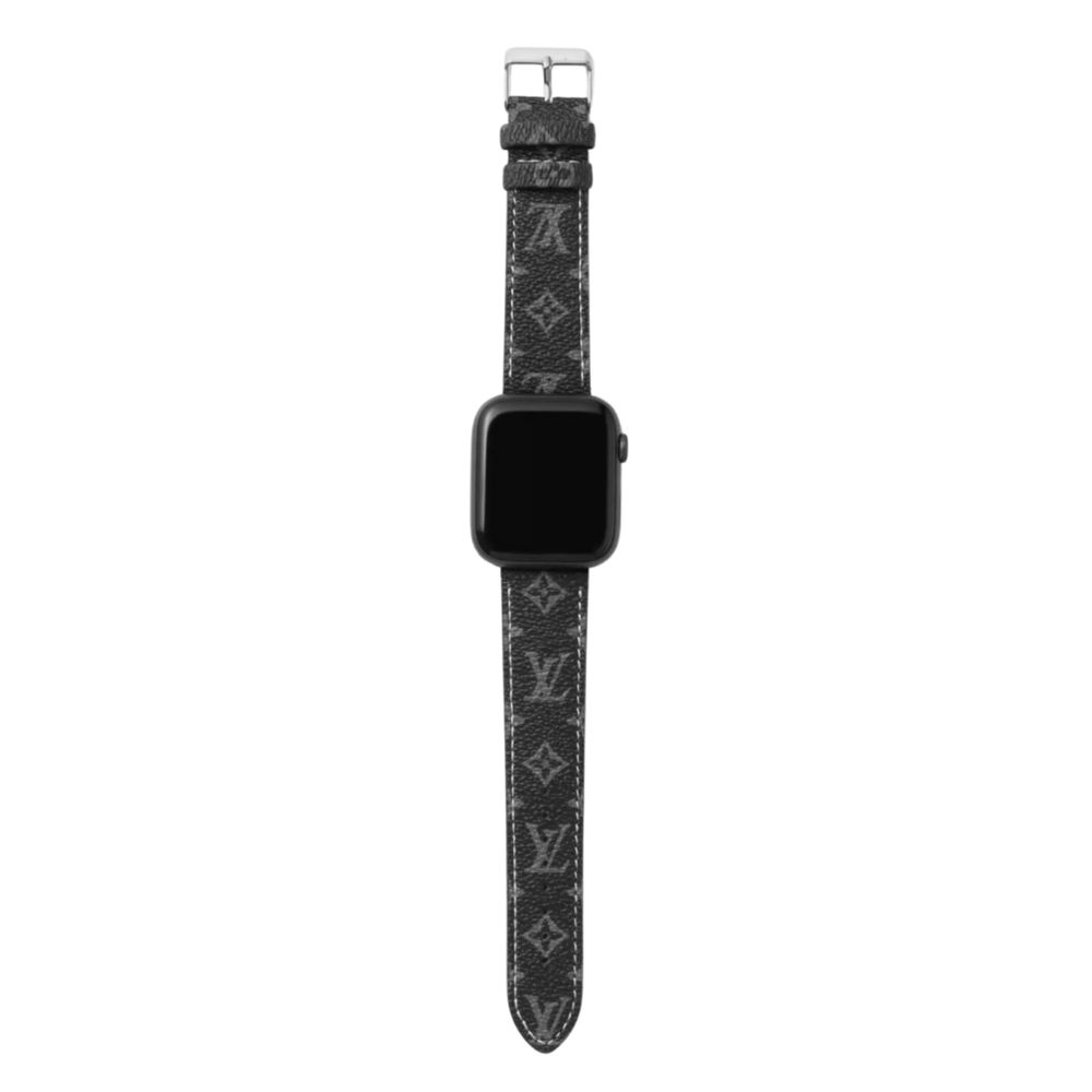 Каишки от ЕКО кожа Louis Vuitton за Apple Watch Ultra/SE/10/9/8/7/6/5