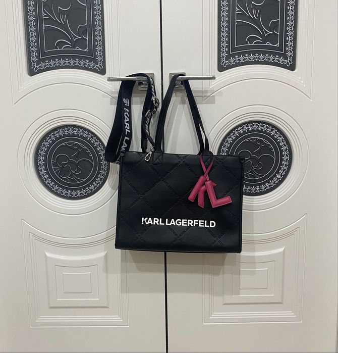 Сумка Karl Lagerfeld — универсальная модель для учёбы и офиса