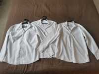 3 бр бяла риза +1бр подарък с дълъг ръкав за момче на George 152 =158