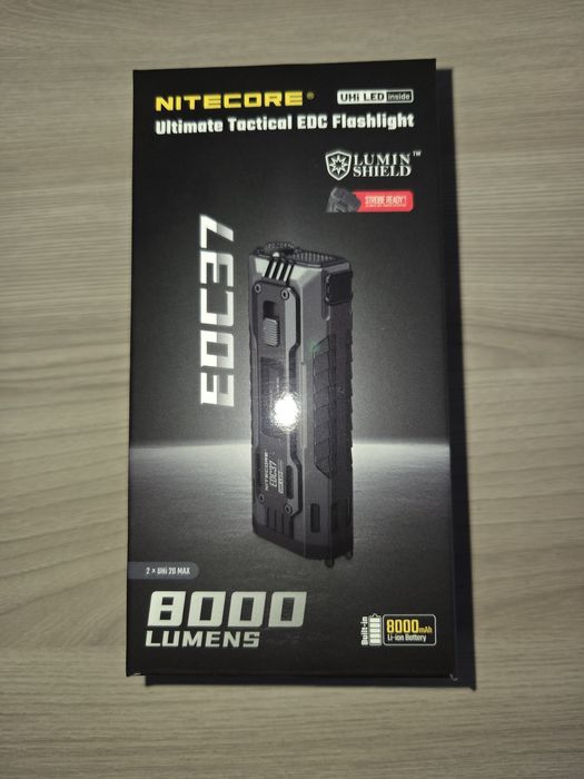 Фонарь Тактический,,NITCORE,, EDC 37   Супер фонарь!Компактный!