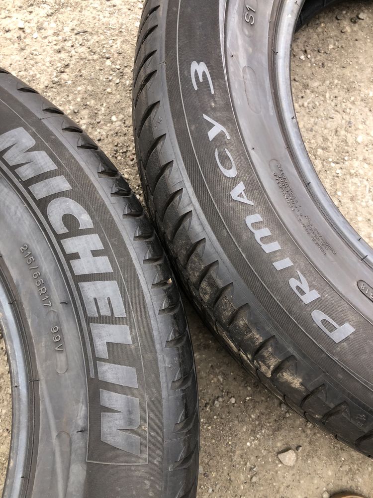 4 Michelin vară 215/65 R17 - 99V- profil 99%