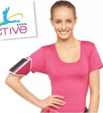 Tricou sport Ladies Fitness T-shirt, Avon, roz, marimea L