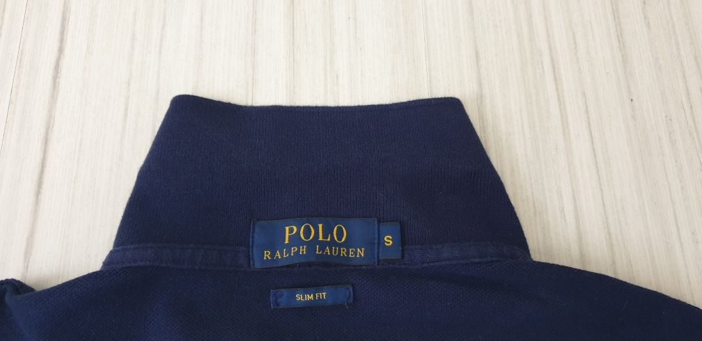 POLO Ralph Lauren Pique Cotton Slim Fit / S / ОРИГИНАЛ! Мъжка Тениска!